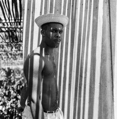 Funcionário do Sítio Burle Marx