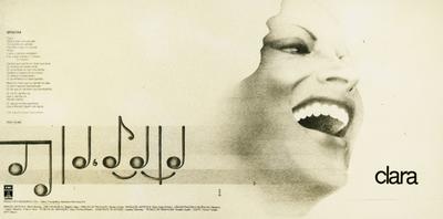 Clara Nunes (contracapa e capa de disco)