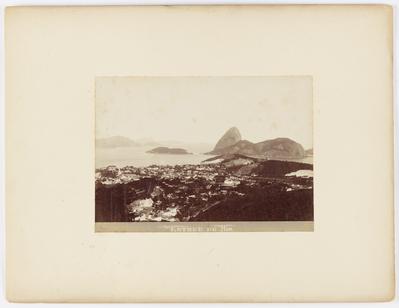 Vista do Bairro do Flamengo e do Morro do Pão de Açucar