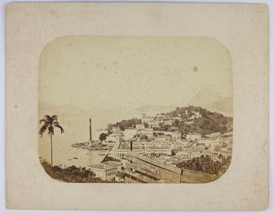 Vista do Outeiro da Glória; a partir do Morro do Castelo