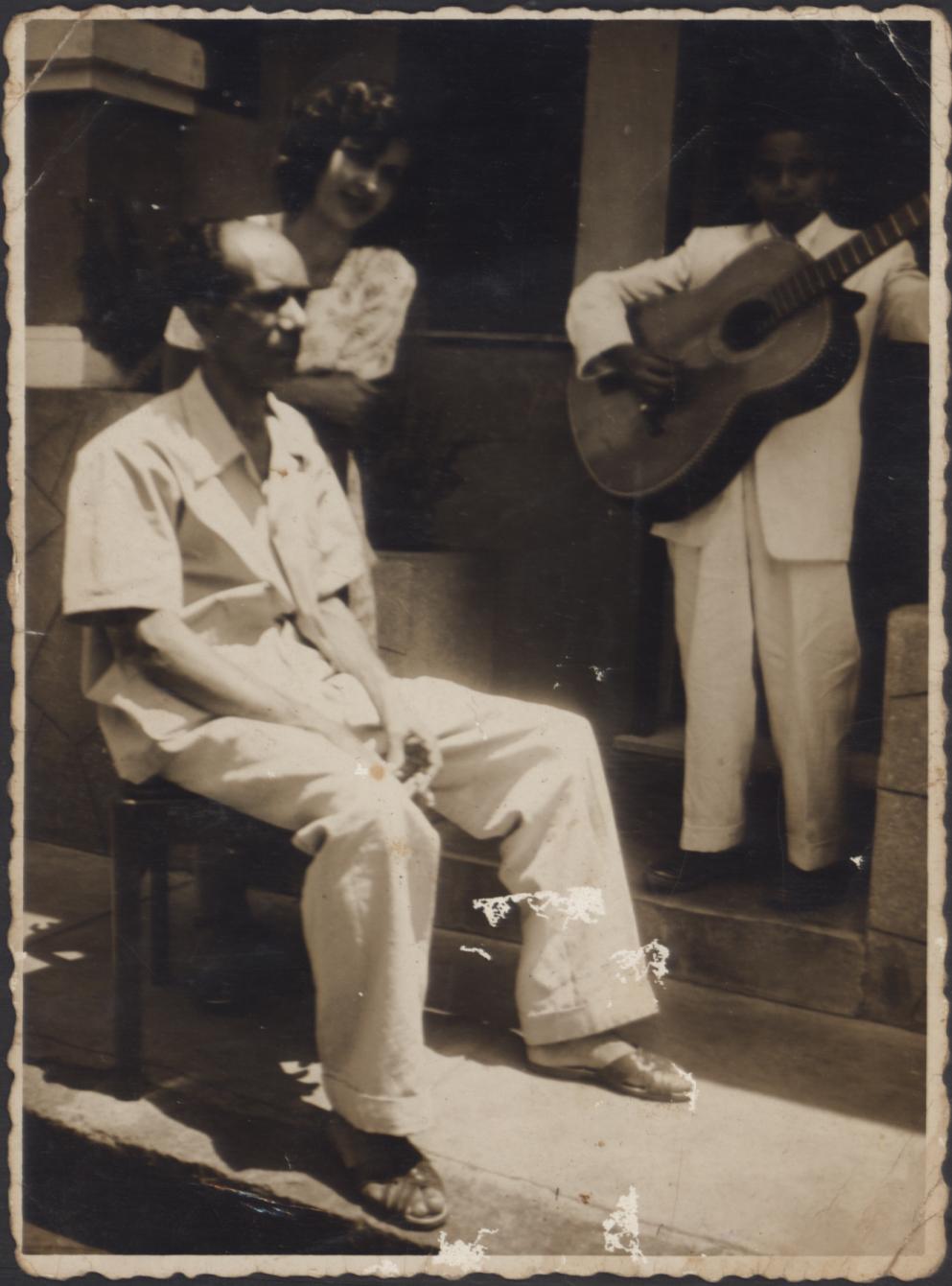 Meira e seu aluno Baden