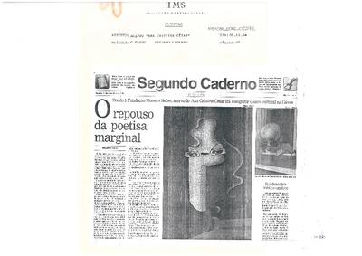 O repouso da poetisa marginal: Doado a fundação Moreira Salles, acervo de ;Ana Cristina César irá inaugurar centro cultural na Gávea