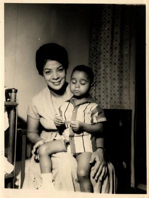 Elizeth Cardoso e afilhado