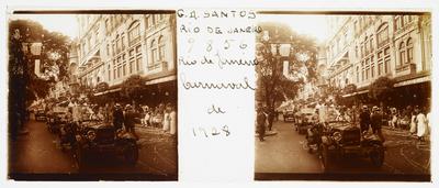 Corso Carnavalesco na Avenida Rio Branco