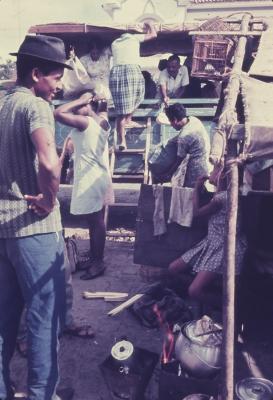 Feira popular na região do nordeste brasileiro