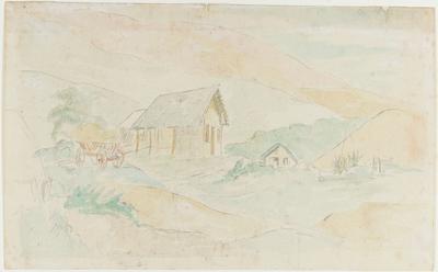 [Casa de taipa no interior do Brasil]