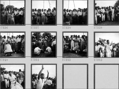 Roda de capoeira na Segunda-Feira Gorda da Ribeira