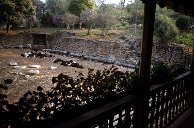 Pátio visto da varanda