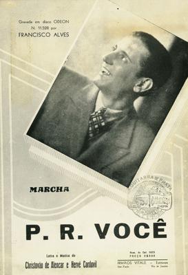 Francisco Alves (capa de partitura)