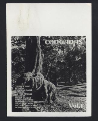 “Congadas vol. 1” (capa de disco)