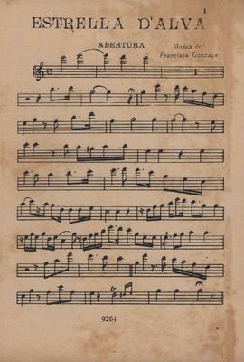 Álbum com as músicas Estrela d'Alva (abertura), Estrela d'Alva (valsa), A sertaneja, Pudesse esta paixão I, Pudesse esta paixão II, Habanera, Os mineiros, Sada, Satã, Não se impressione (Forrobodó), Marcha de cordão (Forrobodó)