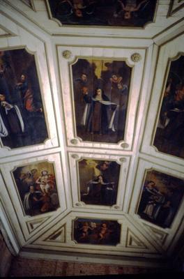 Convento Nossa Senhora do Carmo - teto da sala do consistório