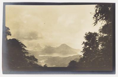 Vista da lagoa Rodrigo de Freitas