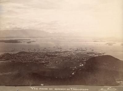 Vista tirada do topo do Corcovado