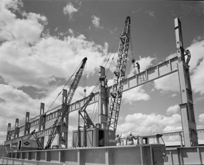 Construção da Siderúrgica Aços Anhanguera S. A.