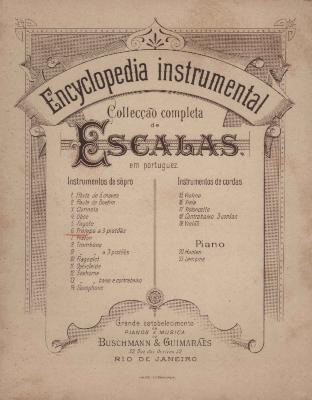 Enciclopédia instrumental - Coleção completa de escalas - Trompa de 3 pistões