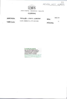 Os Papeis da Escrita