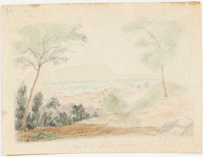 Vue de rio pris du aqueduc