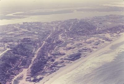 Vista aérea da cidade