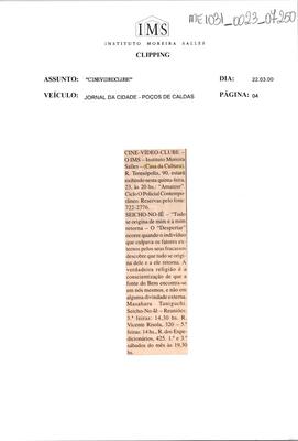 Cine-Video-Clube - O IMS