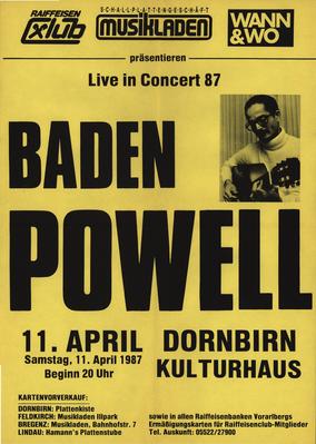 Baden Powell - Live in Concert 87