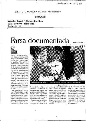 Farsa documentada