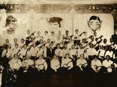 Pixinguinha, Donga e orquestra