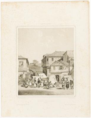 Un Marché a Rio-de-Janeiro Brésil