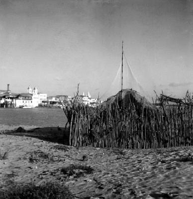 Rio São Francisco, ao fundo, Penedo
