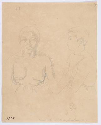 Mulher indígena Bororo, na fazenda Jacobina.