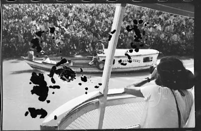 Filmagens de "Iracema: uma transa amazônica", com direção de Jorge Bodanzky e Orlando Senna