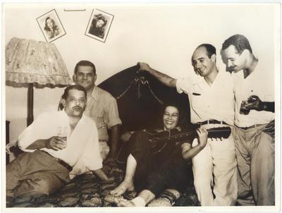 J. Cascata, Leonel Azevedo e Zaíra Cavalcanti