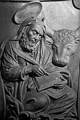 São Lucas, detalhe de púlpito