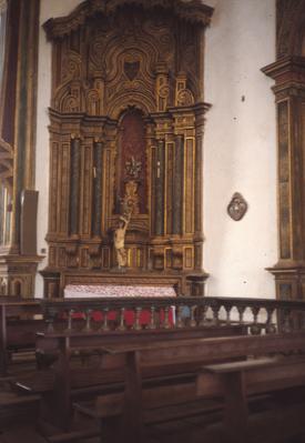 Interior da Igreja Matriz de Nossa Senhora do Rosário