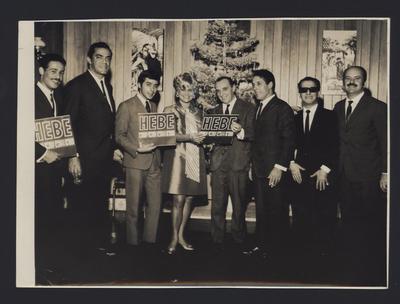 Hebe Camargo, Denis Brean e Oswaldo Gurzoni