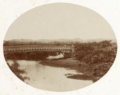 Ponte da Estrada de Ferro Recife - São Francisco, sobre o riacho Junqueira