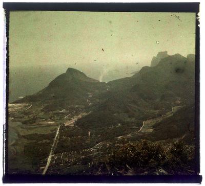 Jardim Botânico e parte do Leblon vistos do Morro do Corcovado
