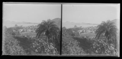Vista do bairro de Copacabana; a partir da Ladeira do Leme