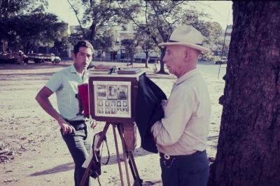 Fotógrafo lambe-lambe