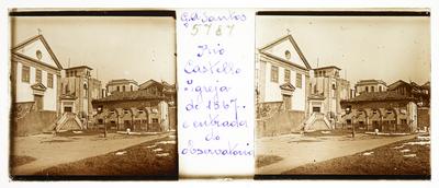 Igreja de Santo Inácio do Colégio dos Jesuítas e a entrada do Observatório Nacional