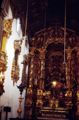 Igreja do Mosteiro de São Bento - retábulo da capela-mor