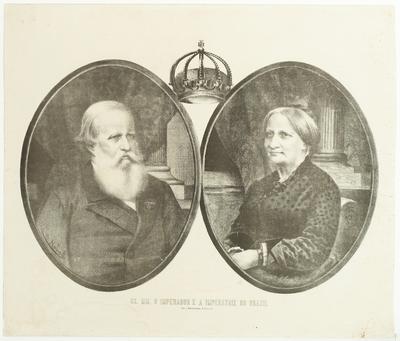 SS. MM. O Imperador e a Imperatriz do Brazil