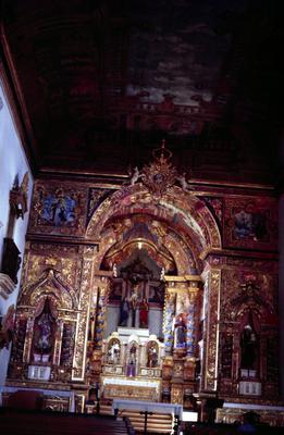 Convento e Igreja Santa Maria dos Anjos - altar-mor