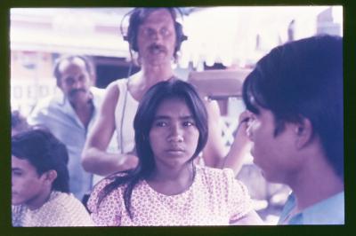 Filmagens de "Iracema: uma transa amazônica", com direção de Jorge Bodanzky e Orlando Senna