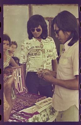 Filmagens de "Iracema: uma transa amazônica", com direção de Jorge Bodanzky e Orlando Senna