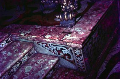 Igreja de São Francisco da Penitência - degraus do presbitério