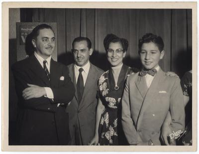 Artistas no "Programa César de Alencar"