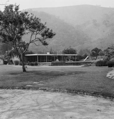 Residência de Alfredo Baumann, projeto do arquiteto Olaf Wit Prochnik e de Burle Marx