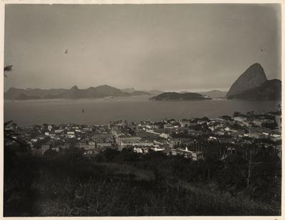 Catete tomado do morro do Cintra