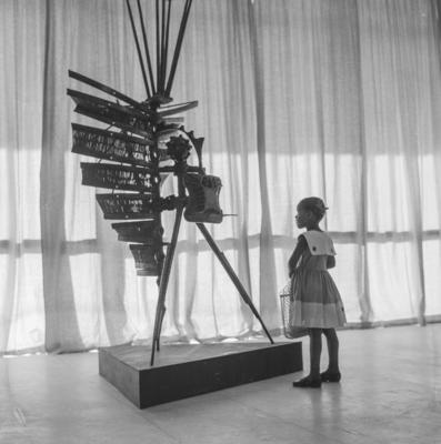 Exposição na primeira sede do Museu de Arte Moderna da Bahia